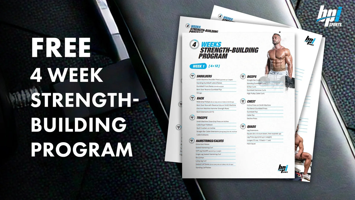 Complementary workout plan from BPI Sports!