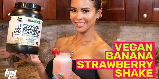 Vegan Protein + Strawberry Shake