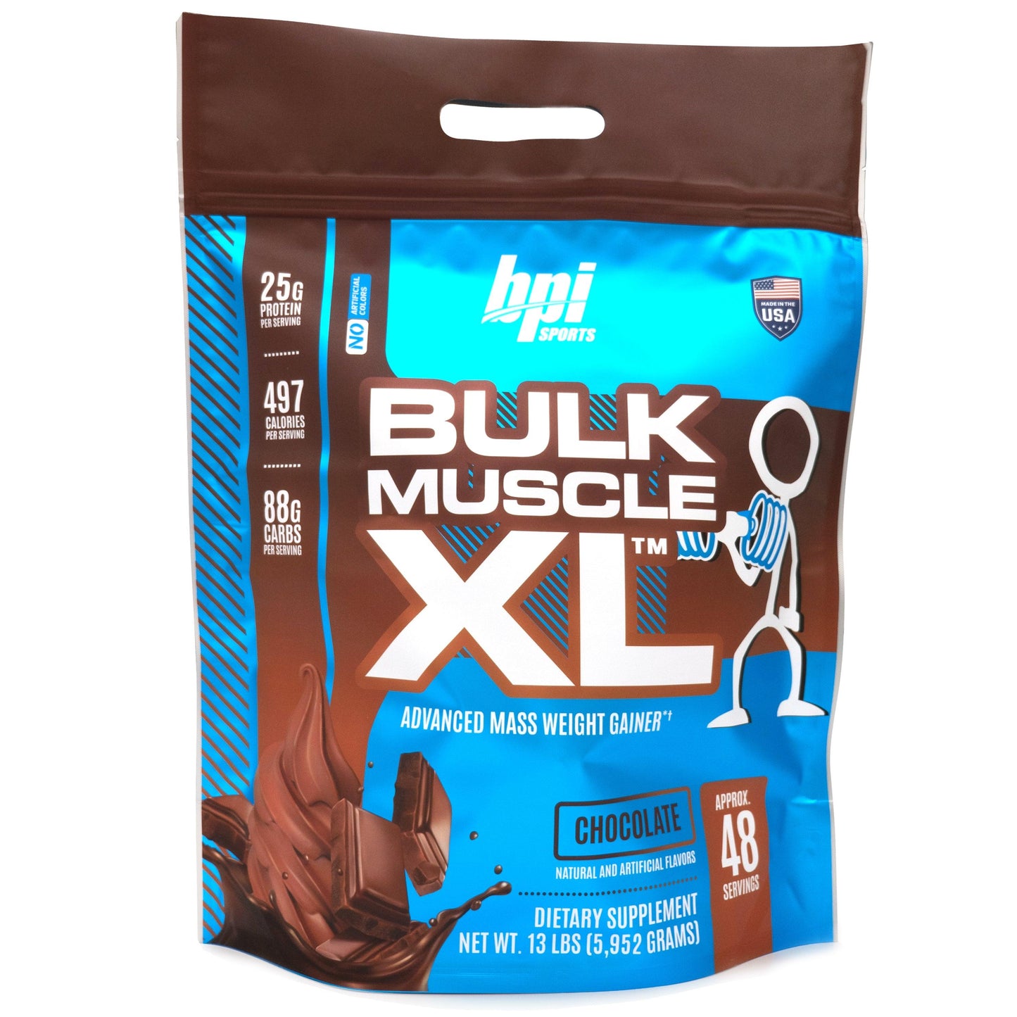 BULKMUSCLEXL-CHOCOLATE-13LBBAG-2 - BPI Sports