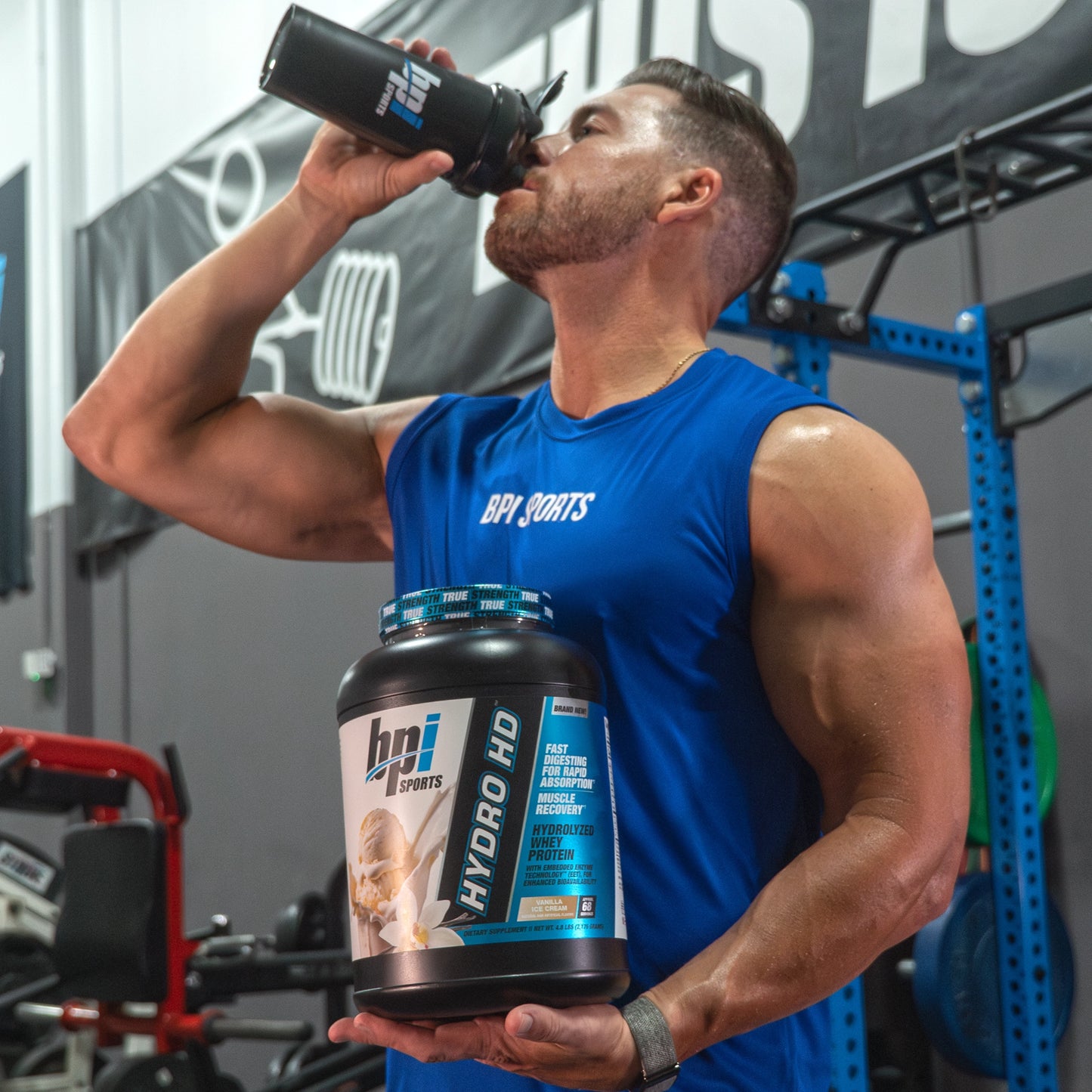 BPI Athlete taking Hydro HD