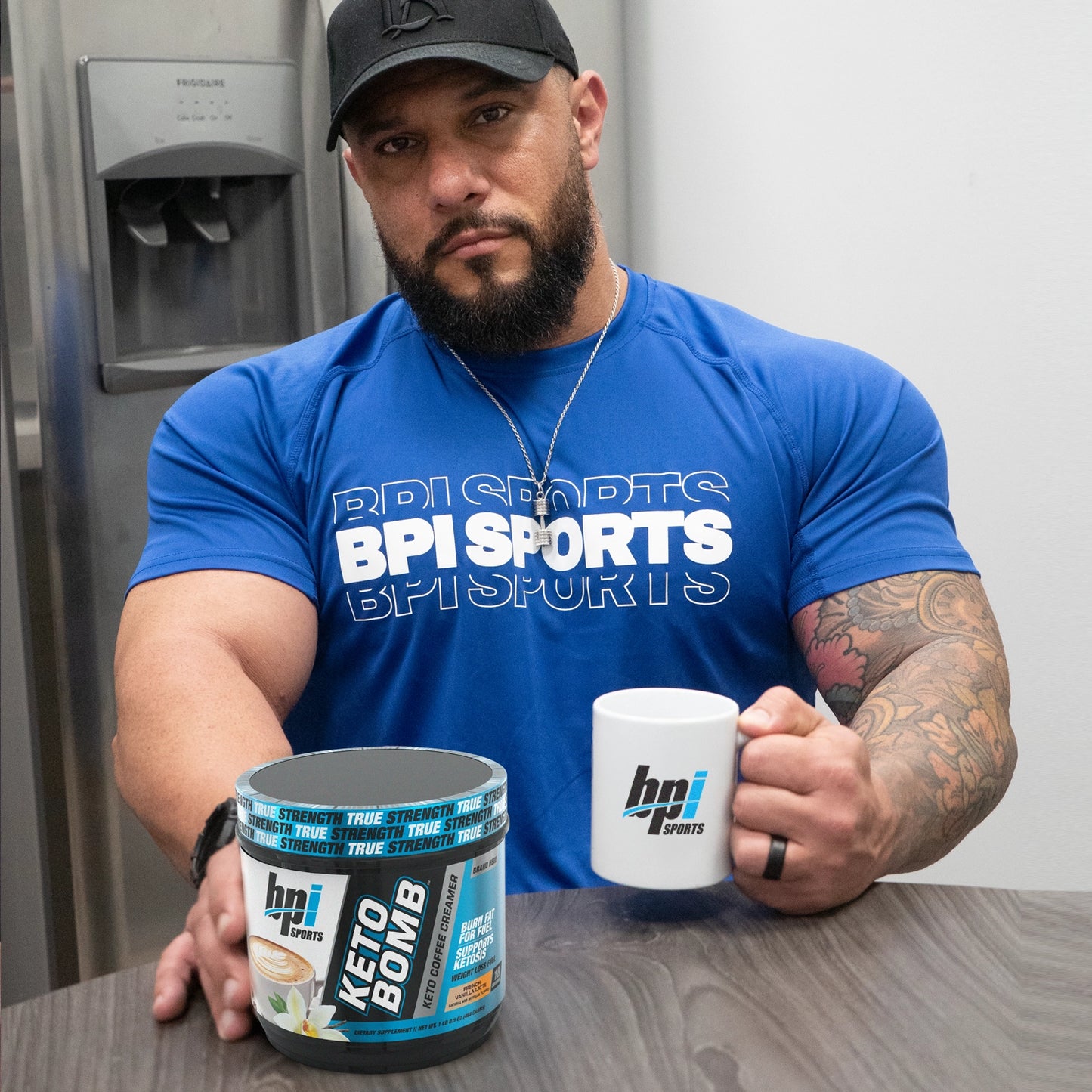 BPI Athlete trying Keto Bomb French Vanilla Latte