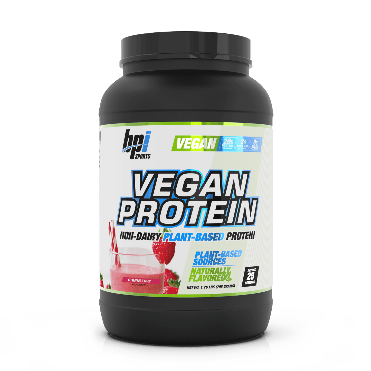 Vegan Protein - Non-Dairy Plant-Based Protein (1.9 lbs) - BPI Sports