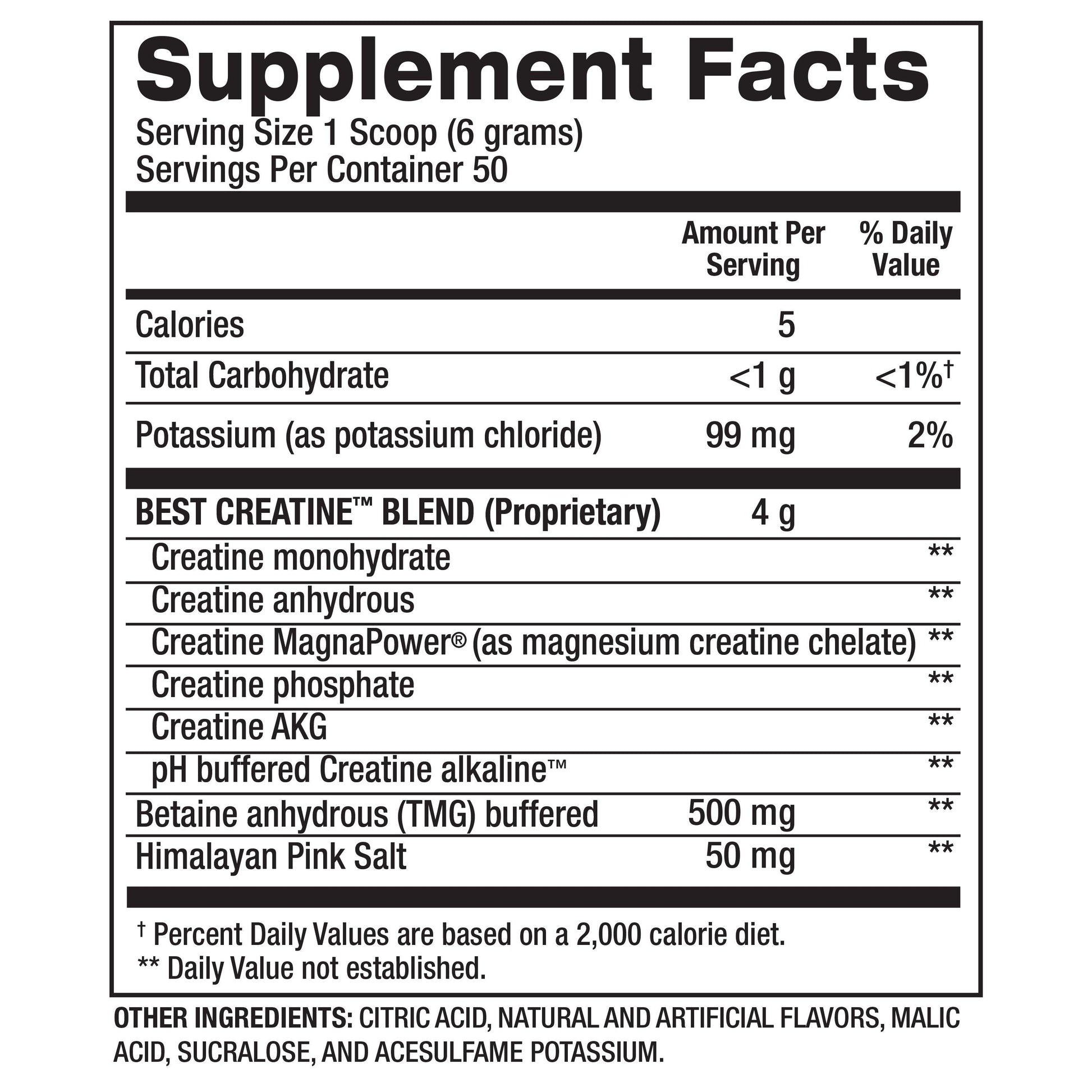 BESTCREATINE-FACTS - BPI Sports
