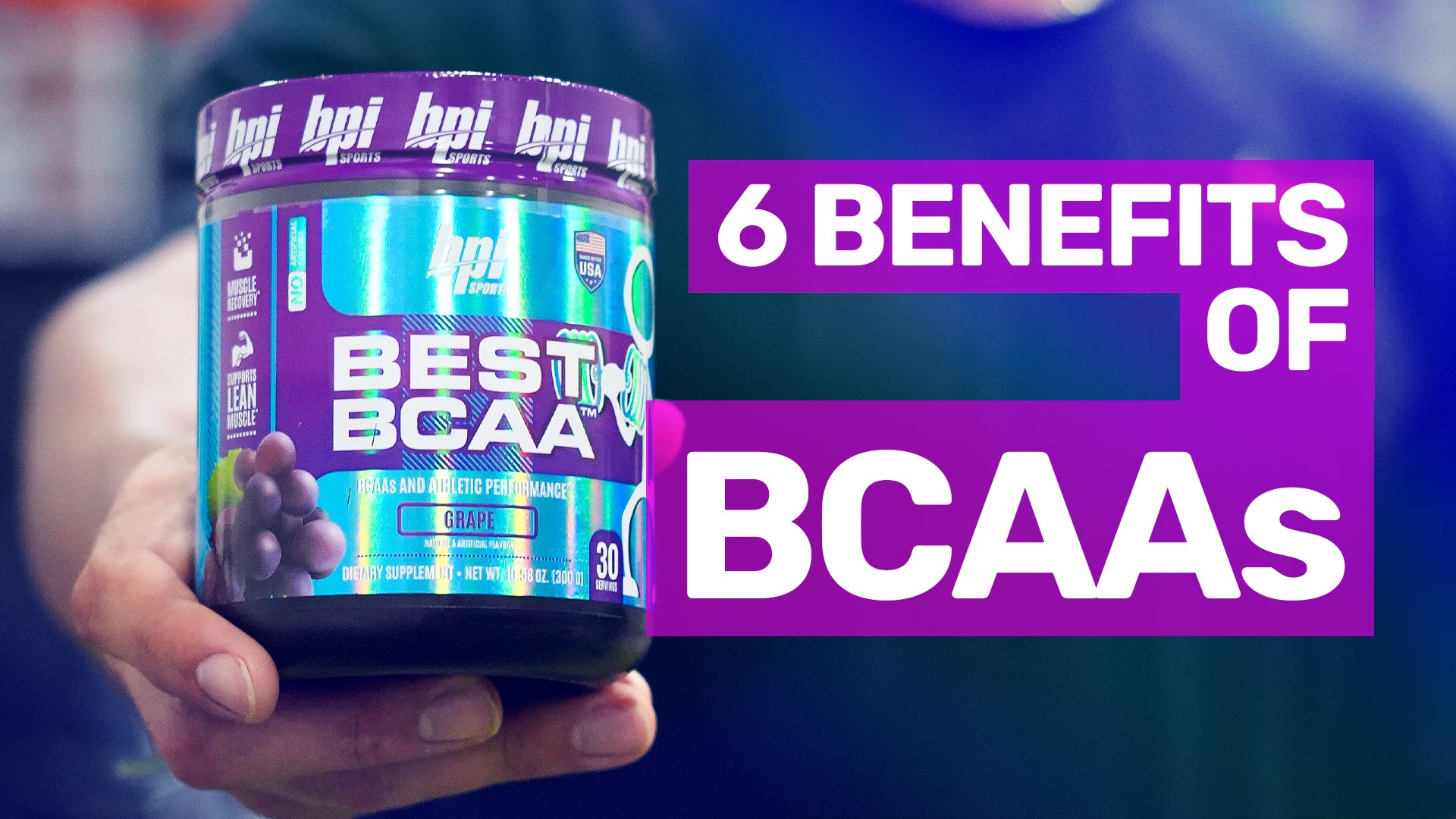 6 Benefits of using BCAAs