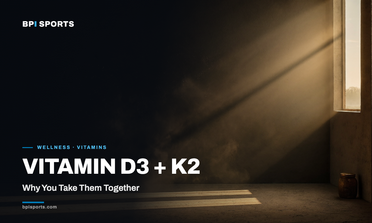 Why Take Vitamin D3 With K2? Benefits & How They Work Together