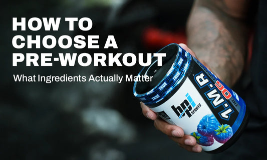 How to Choose a Pre-Workout: What Ingredients Actually Matter