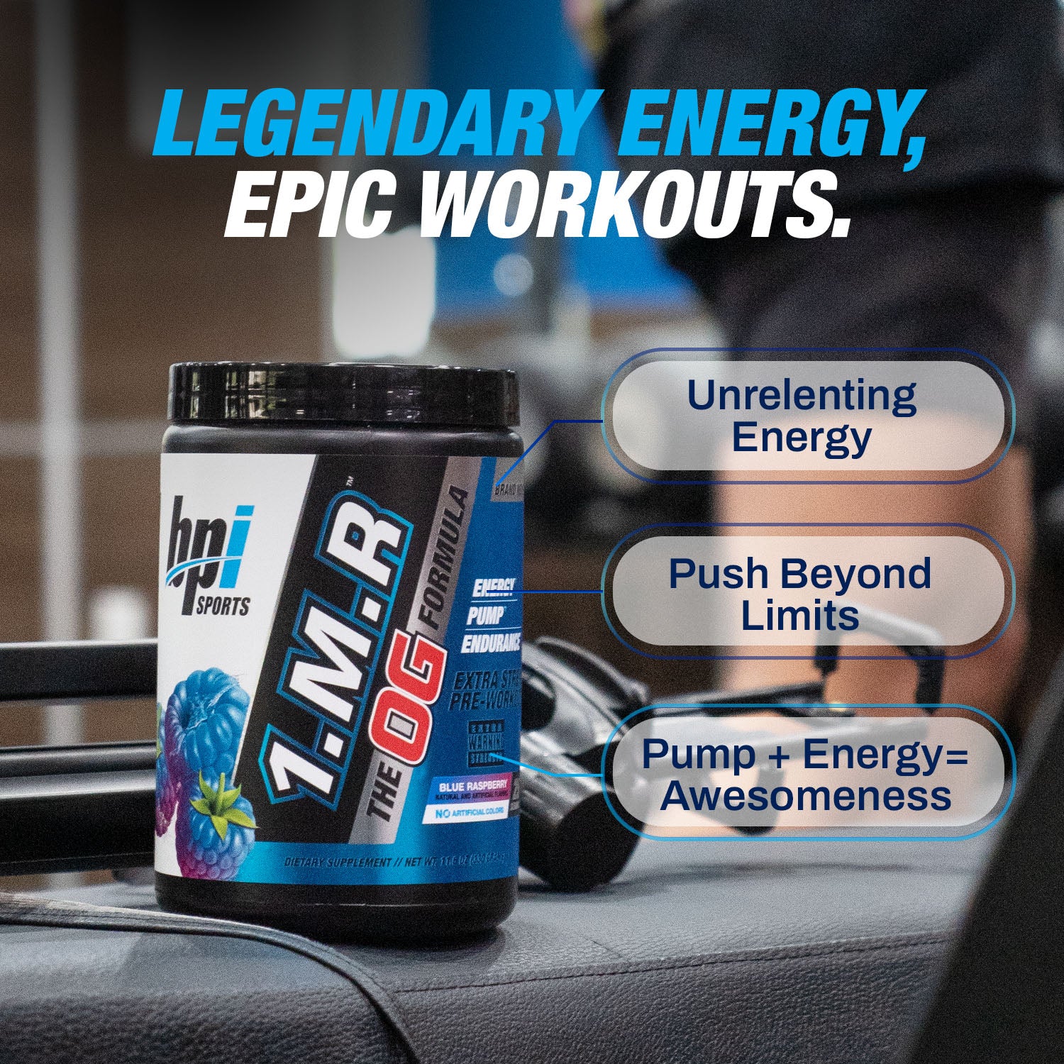 1MR OG. Legendary Energy, Epic Workouts