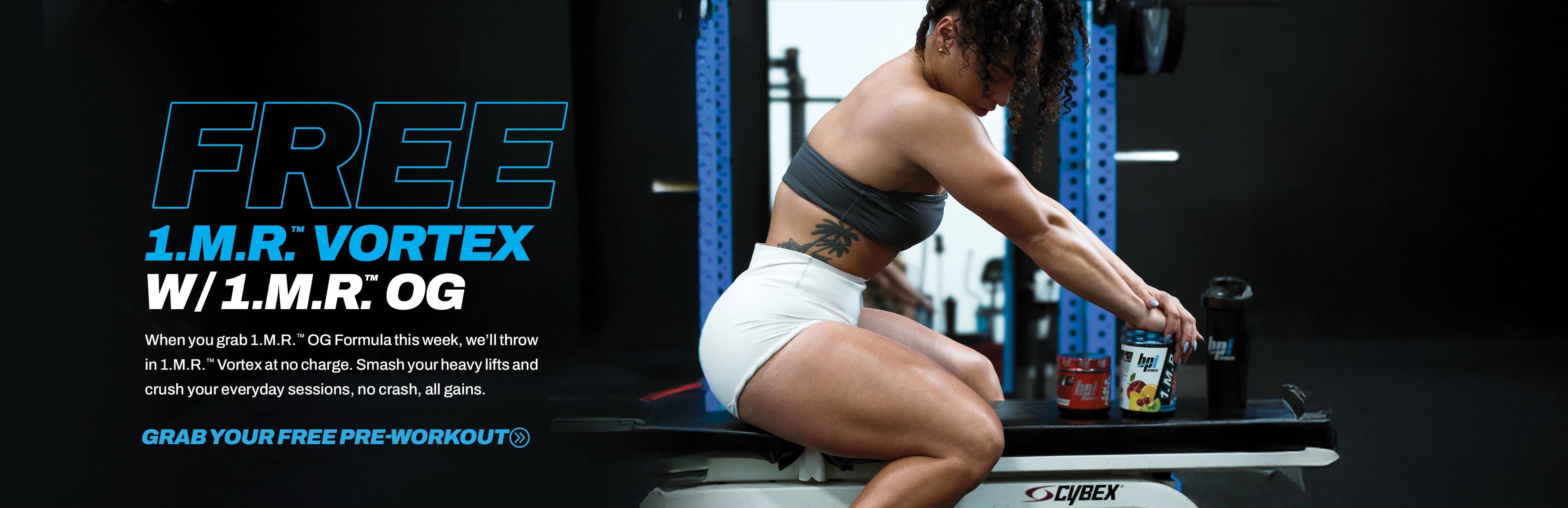 Free 1.M.R. Vortex with 1.M.R. OG formula purchase