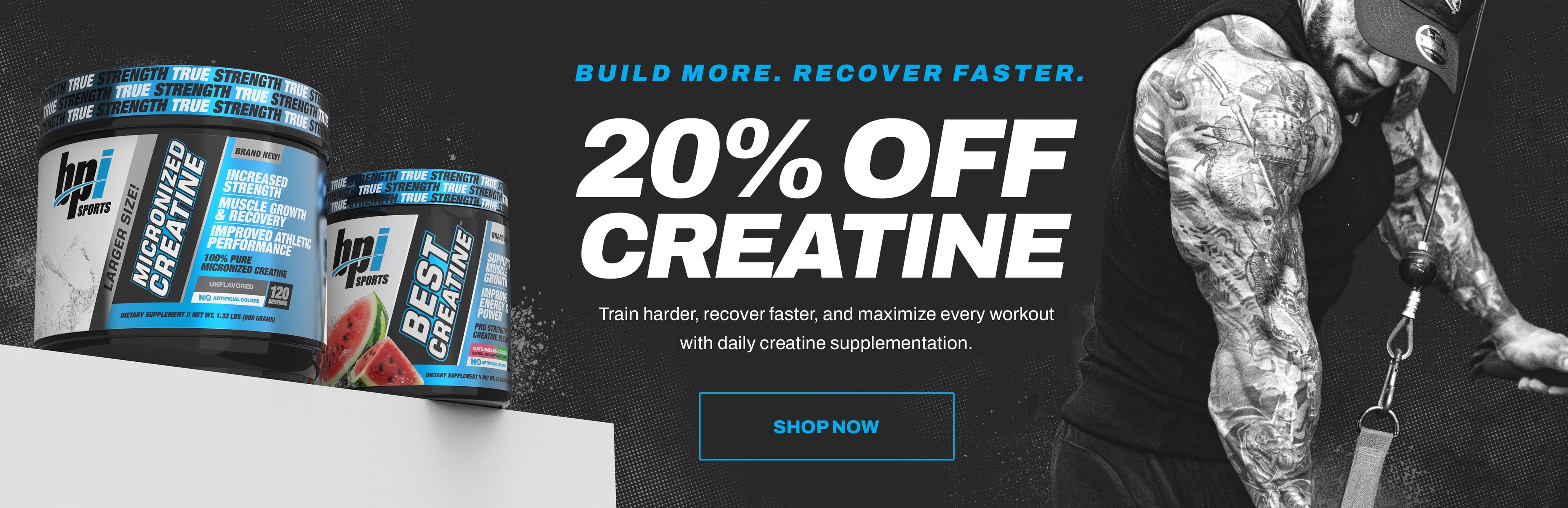 20% Off Creatine
