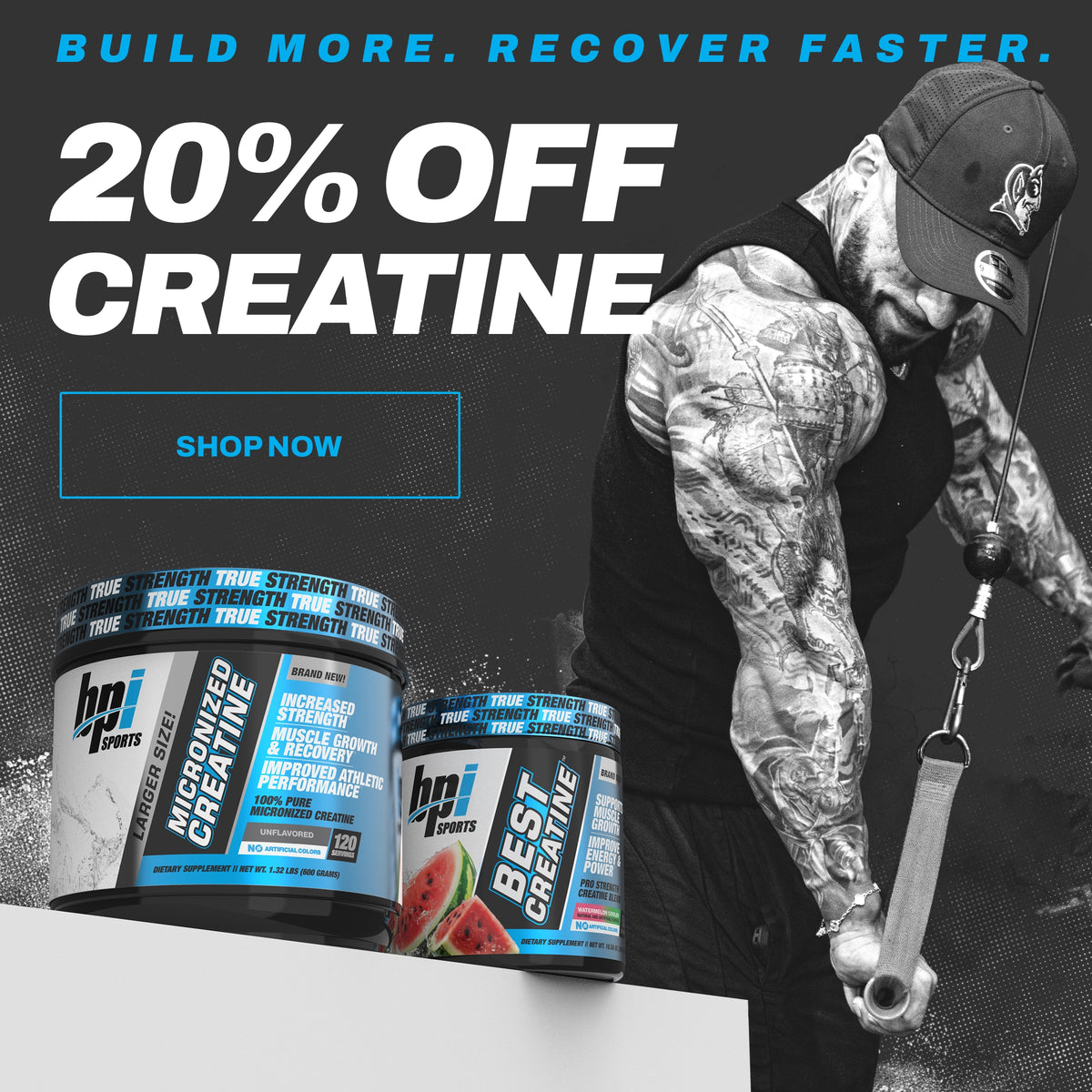 20% Off Creatine