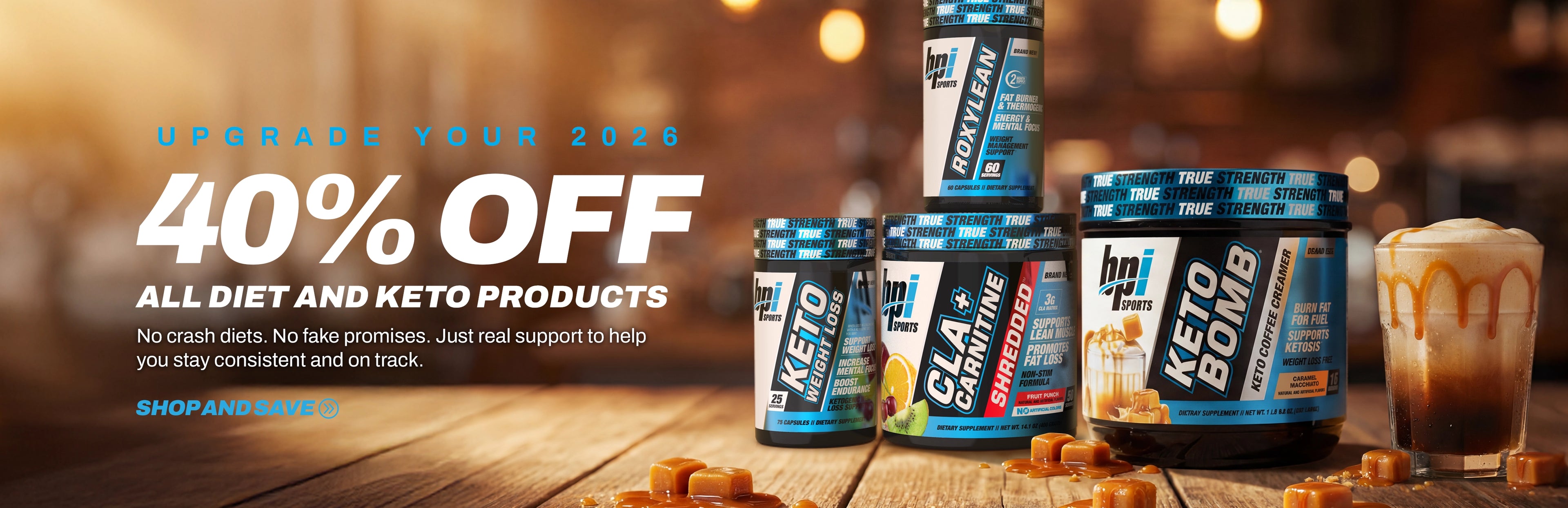 40% Off All Diet and Keto Products