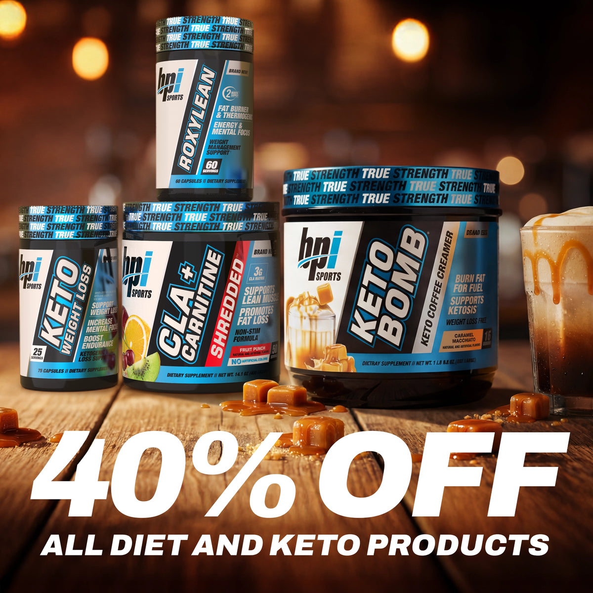 40% Off All Diet and Keto Products