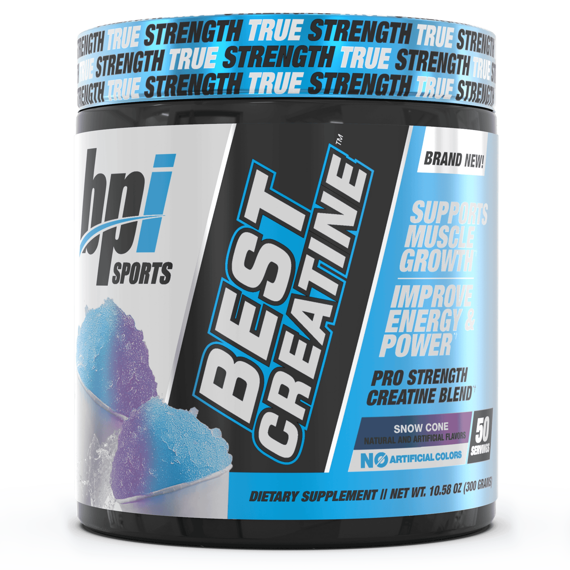 Best Creatine 50 servings Snow cone bottle