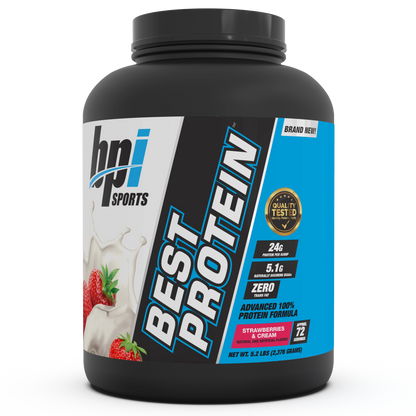 Best Protein 72 servings - Strawberries & Cream