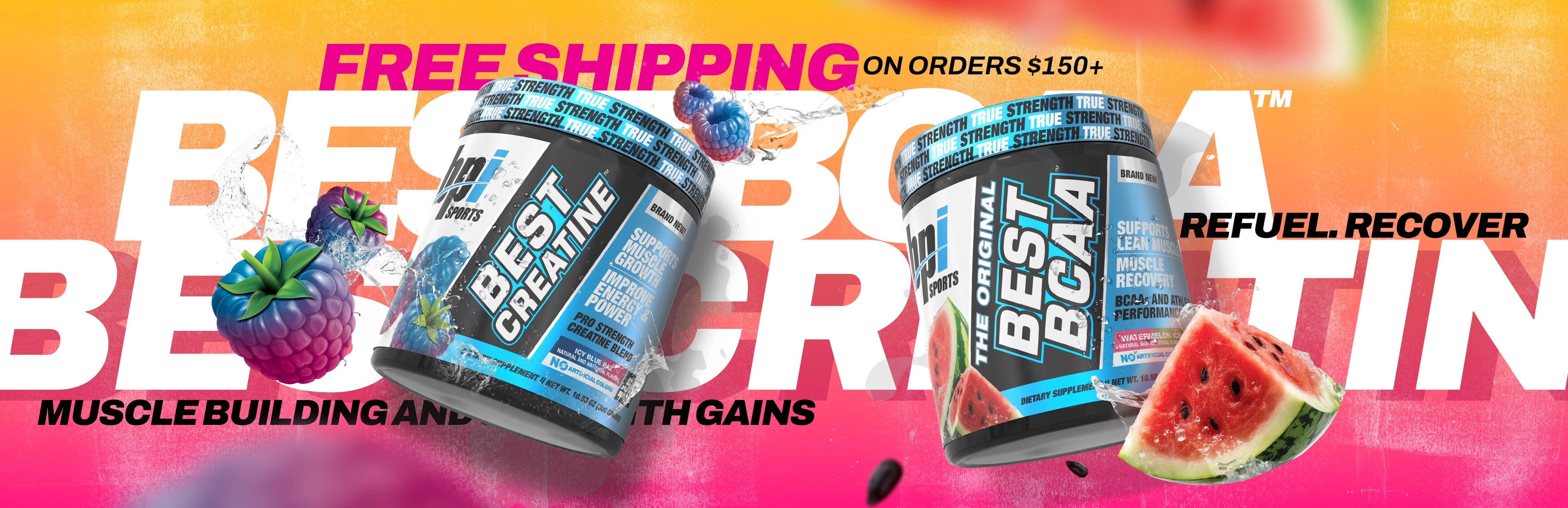 Free shipping on orders $150+