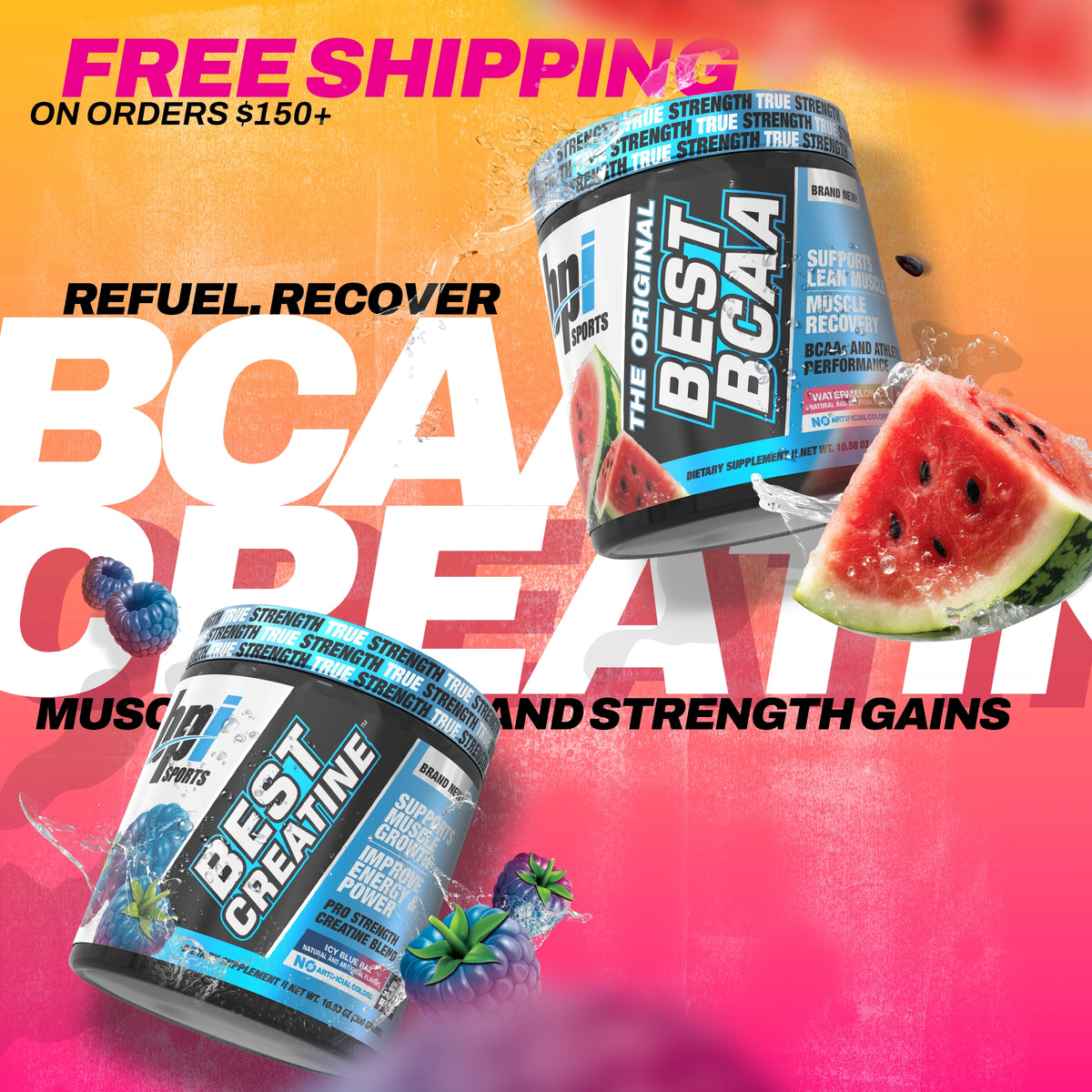 Free shipping on orders $150+
