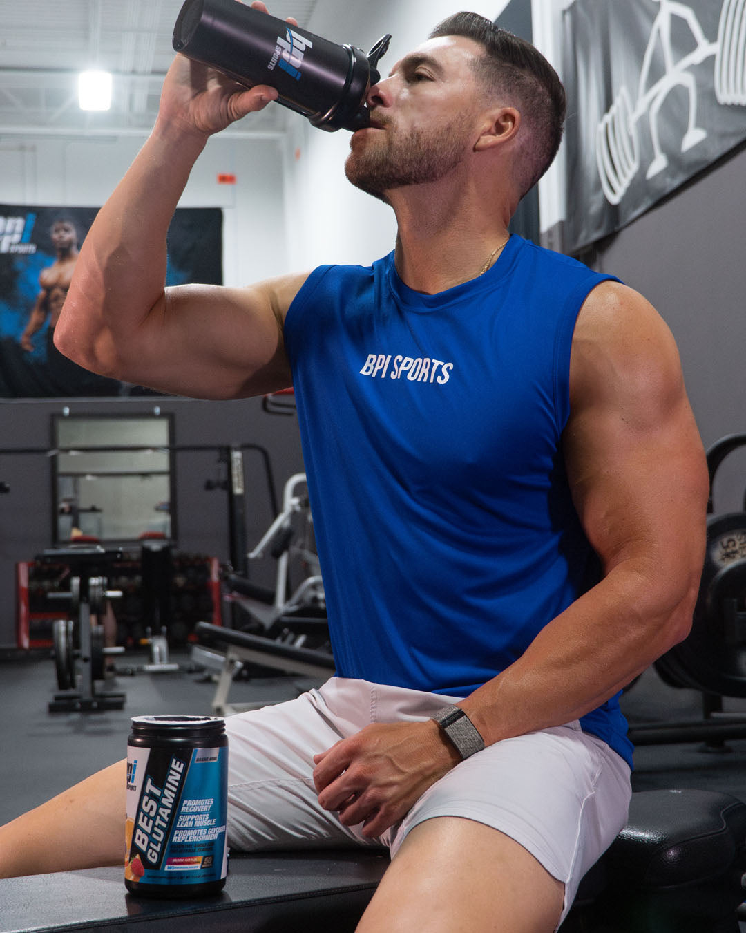 BPI Athlete taking Best Glutamine