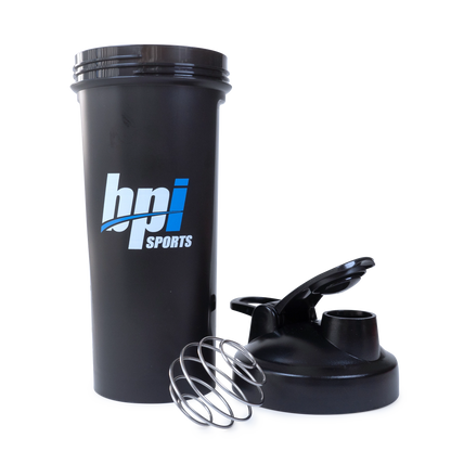 Black BPI Shaker open