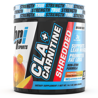BPI Sports CLA + Carnitine Shredded - Tropical Mango - 50 Servings BPI Sports CLA + Carnitine Shredded - Tropical Mango - 50 Servings