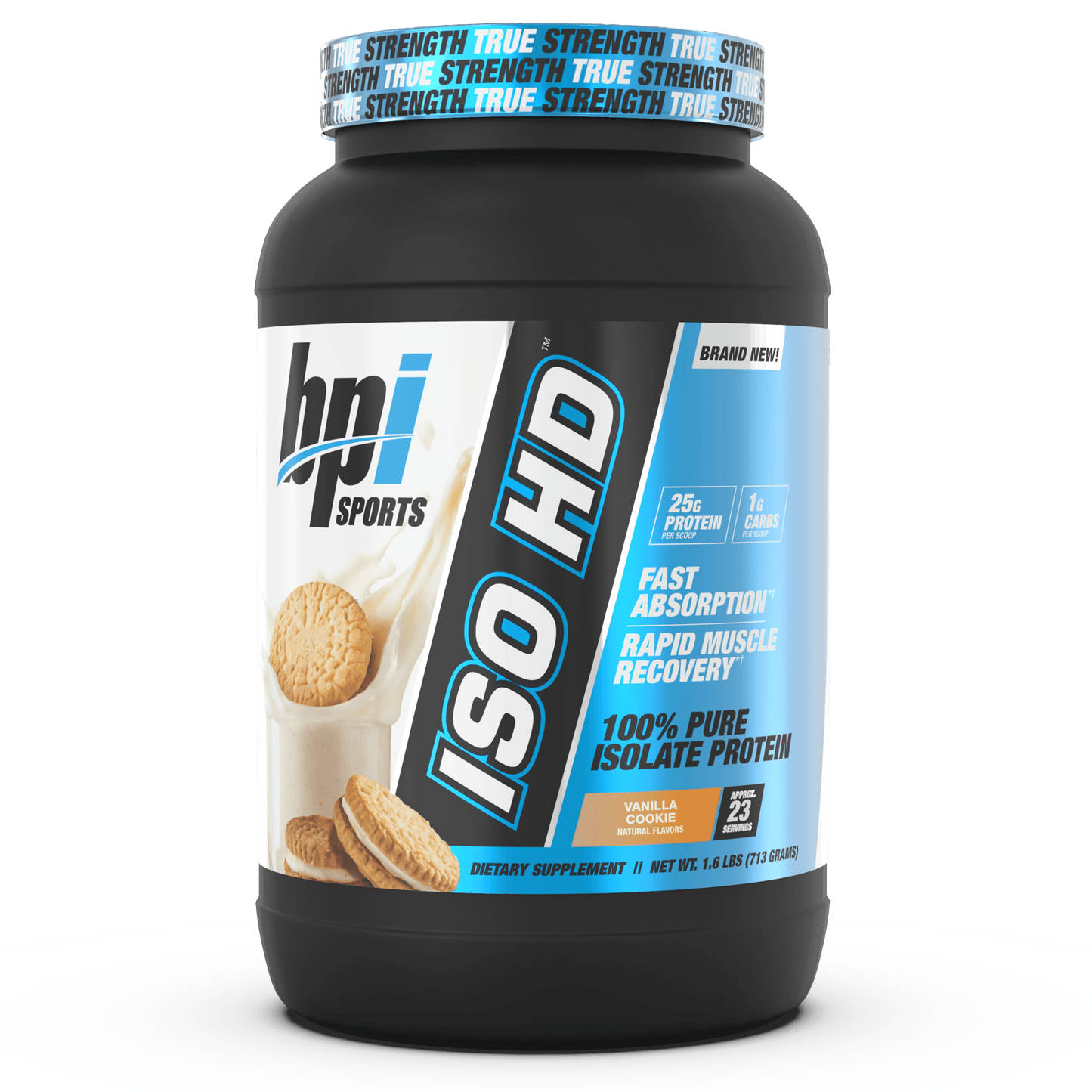 ISO HD Vanilla Cookie 23 Servings Bottle