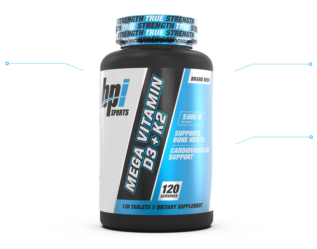 Mega Vitamin D3 + K2 – BPI Sports