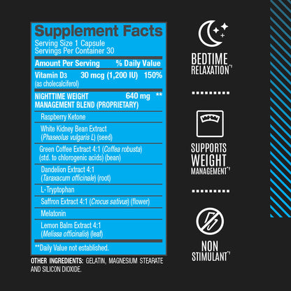 Nite Burn™ - Weight Loss and Sleep Support - BPI Sports