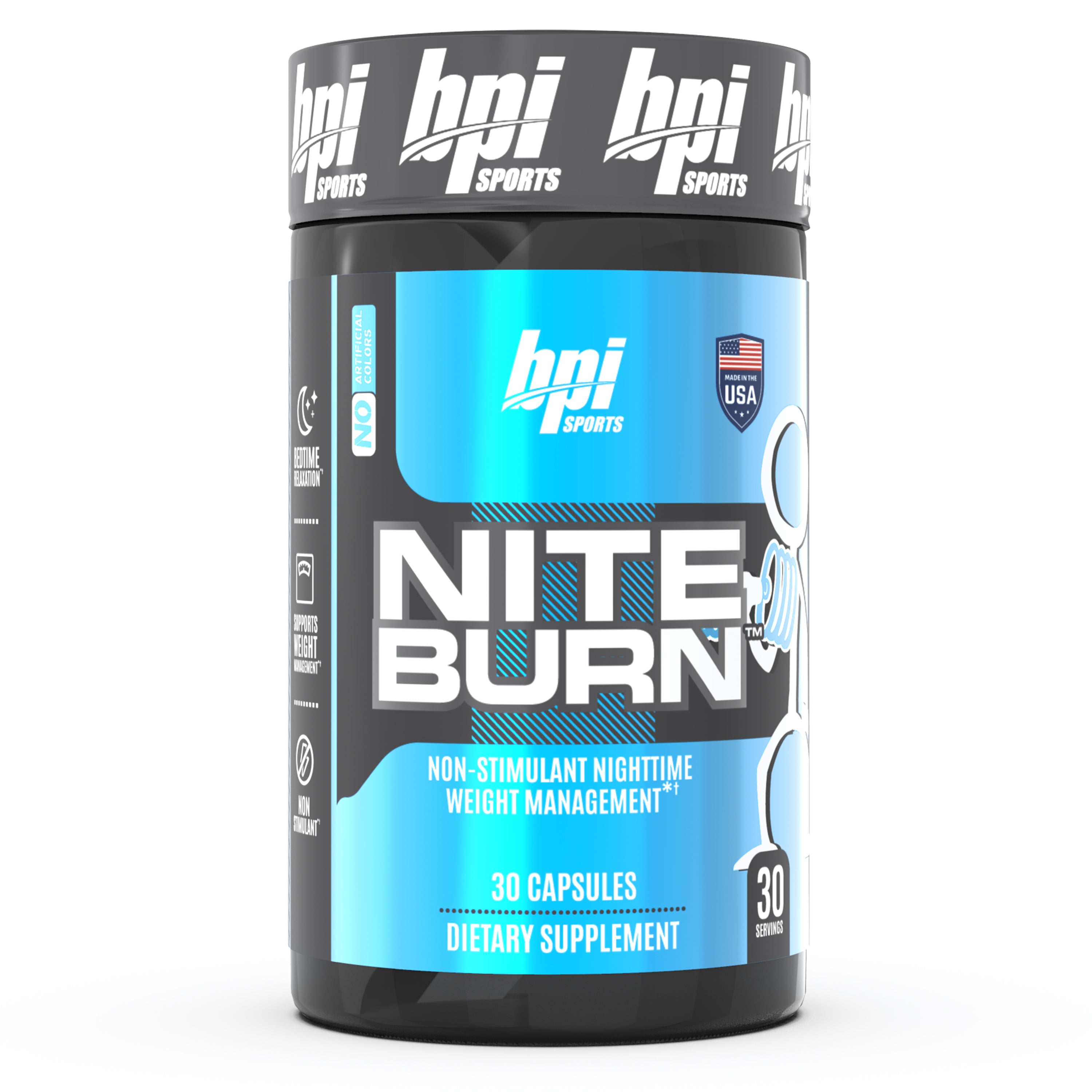 Nite Burn Non stimulant formula that drives results BPI Sports