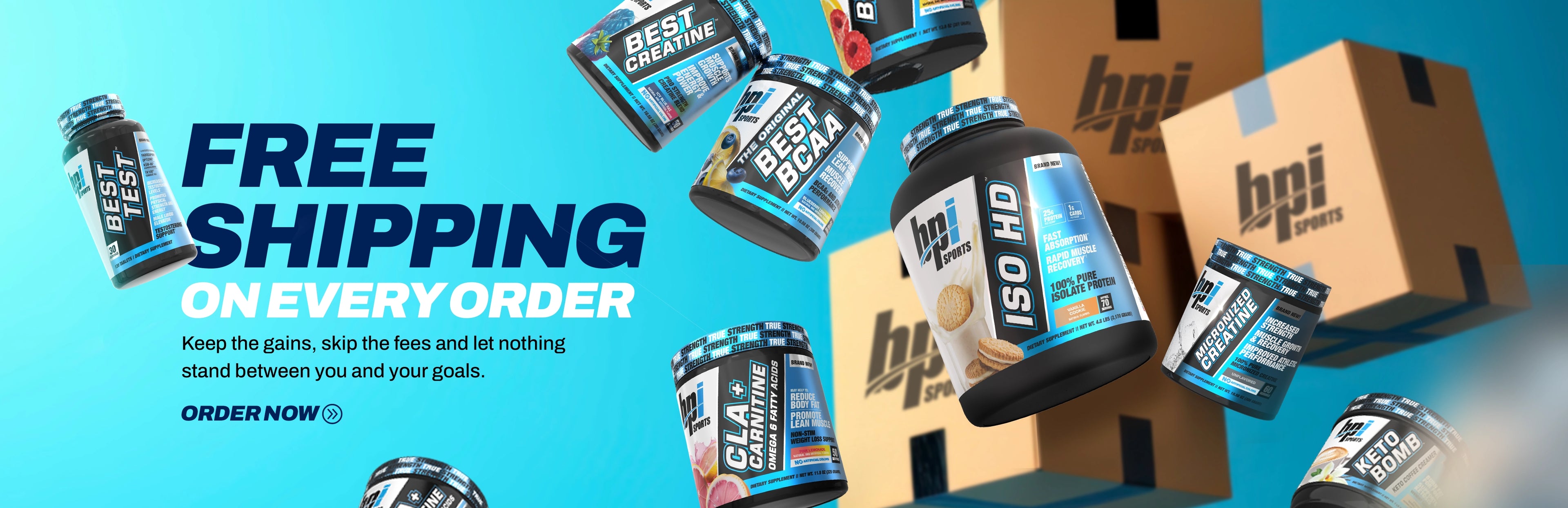 Free Shipping on every order