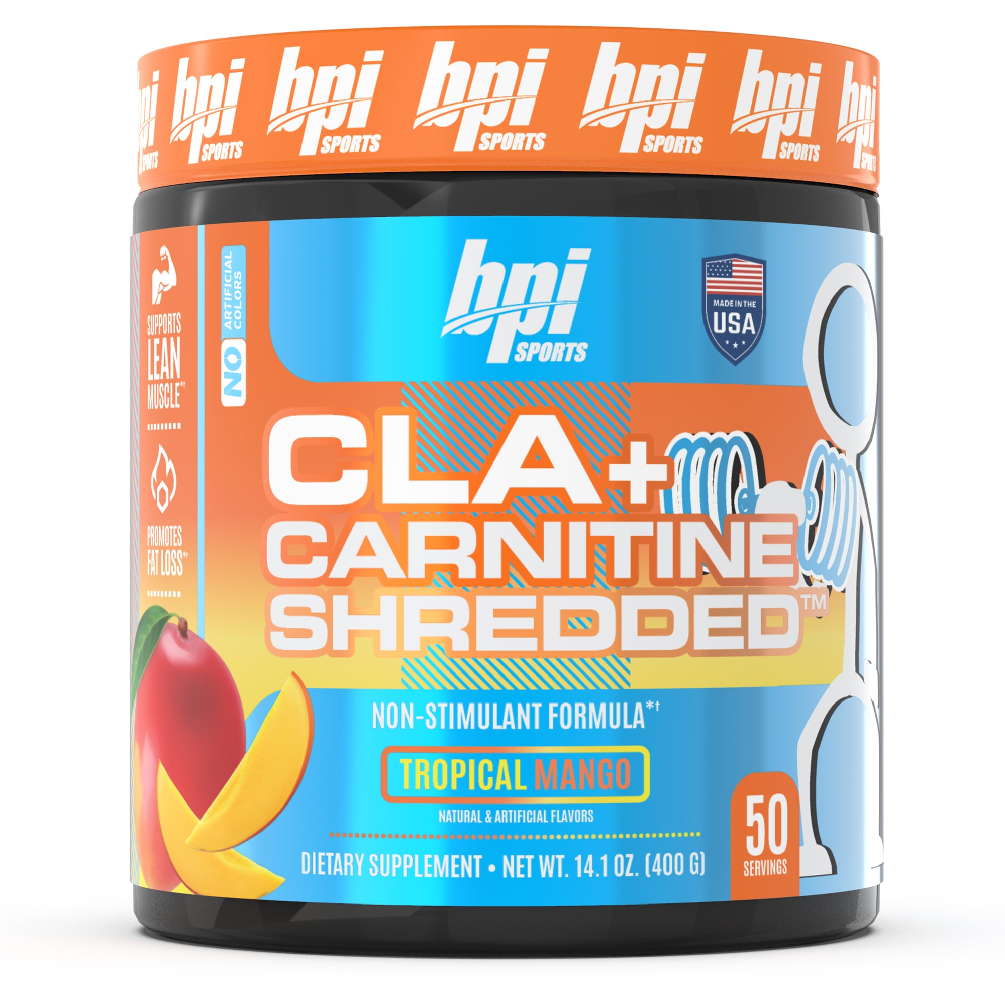 CLA + Carnitine Shredded™ - Weight Loss and Natural Energy (50 Servings)