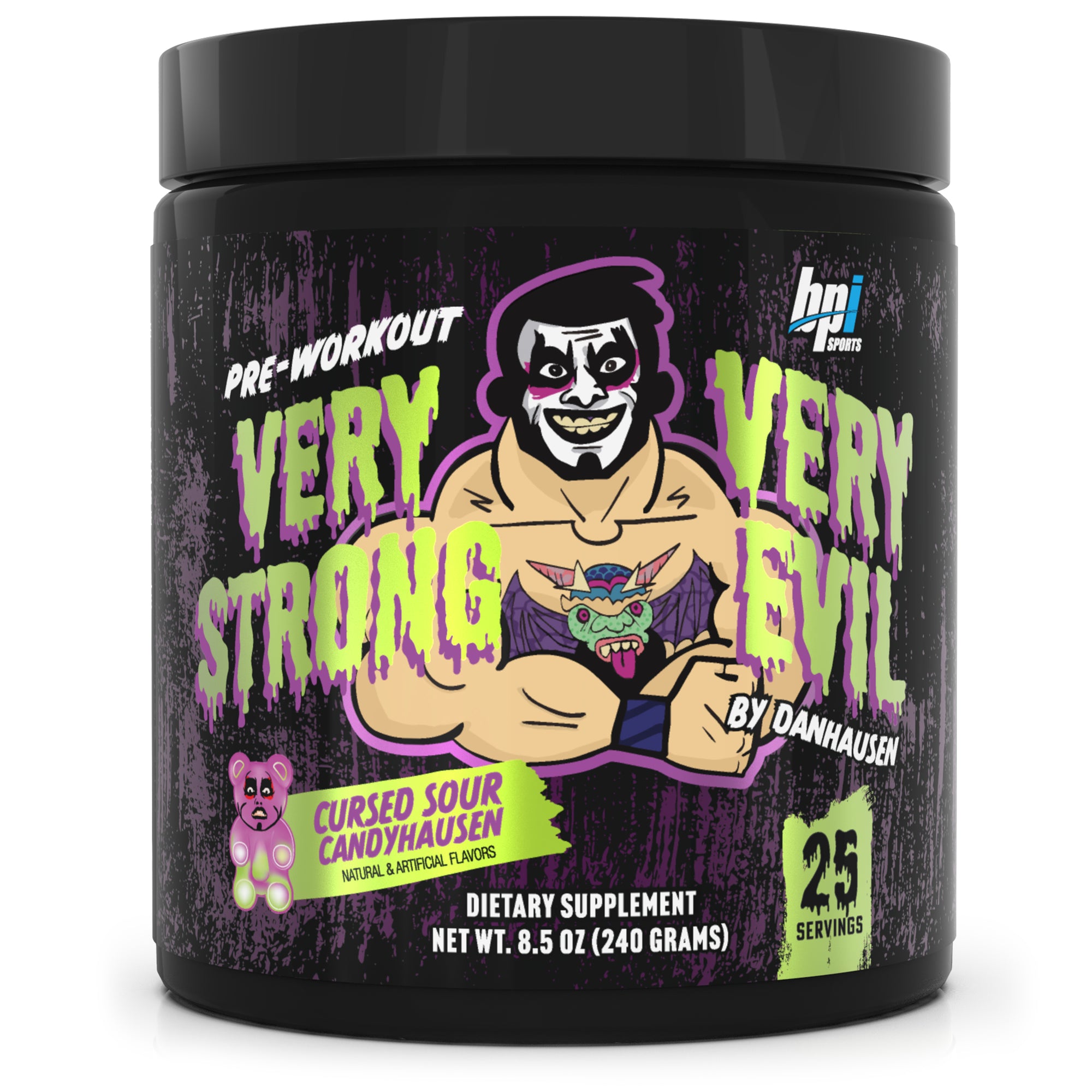 Very Strong, Very Evil by Danhausen - Pre-Workout (25 Servings)