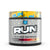 Container of run. 5.3 ounces . 150 grams. pre-training perfromance